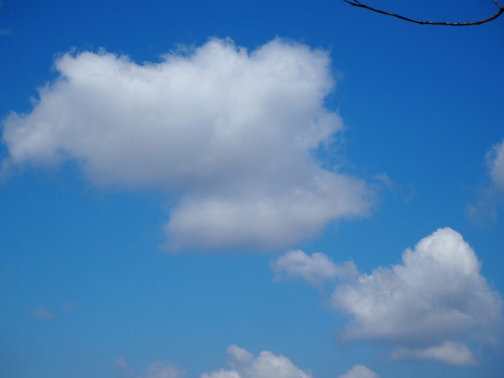 青空と雲