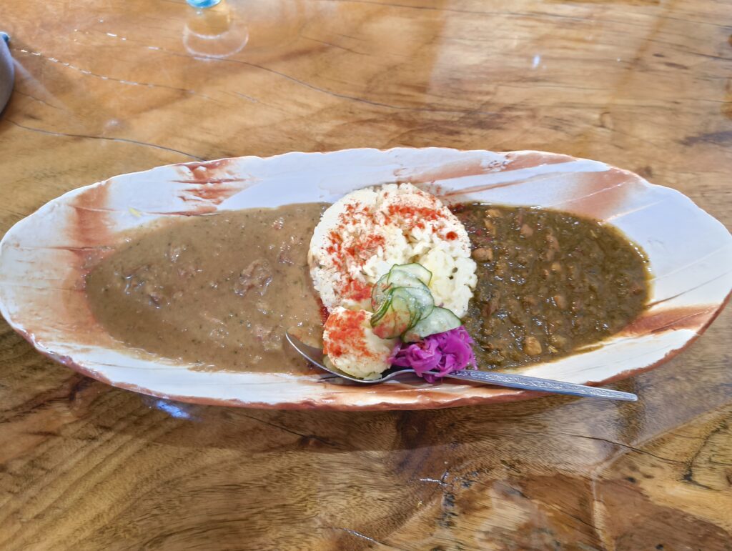 cafeひめゆりのカレー