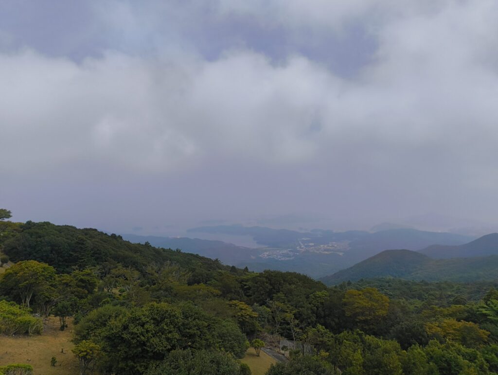 曇りの日の景色