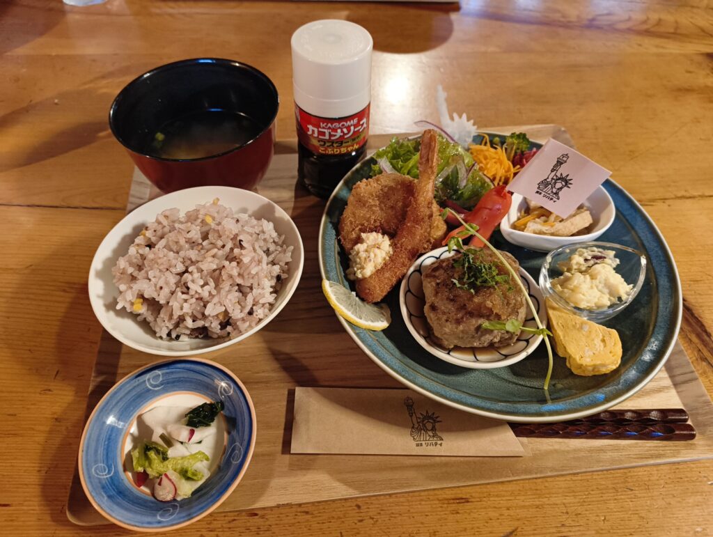 喫茶リバティのリバティランチ