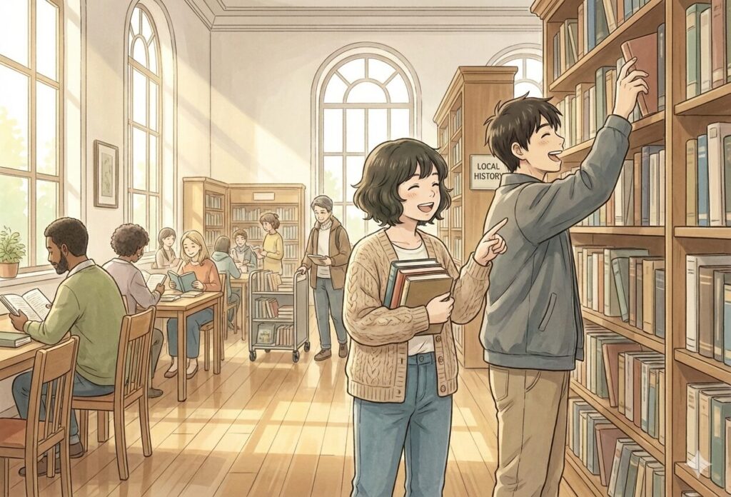 図書館の様子