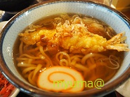 天ぷらうどんの写真